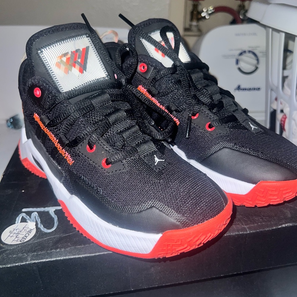 Jordan One Take II Black and White Sneakers